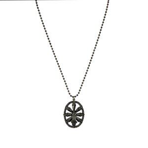 VIRGINS SAINTS & ANGELS VSA Twilight Virgin Charm in Gunmetal